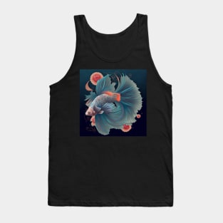 Floral Betta fish Tank Top